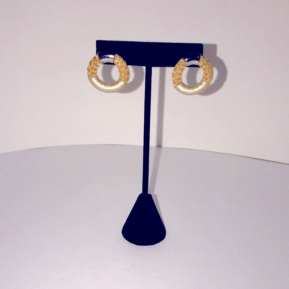 Refined Ropes Doorknocker Earrings